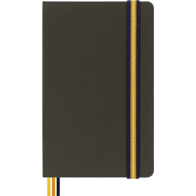 Блокнот MOLESKINE LIMITED EDITION K-WAY SKQP062KWGREENWMR LARGE 130х210мм, зеленый